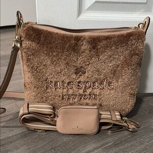 Kate Spade Brown Leather Crossbody Bag